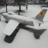 F-86K sotto la neve