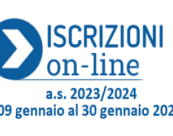 ISCRIZIONI ANNO SCOLASTICO 2023 - 2024 - 